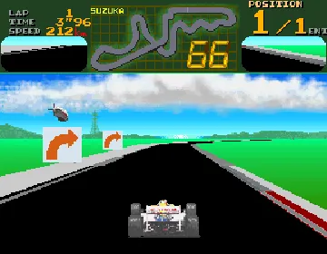 Final Lap (Rev C) screen shot game playing